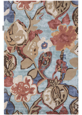 Designer Teppich - FloralThreads - rechteckig