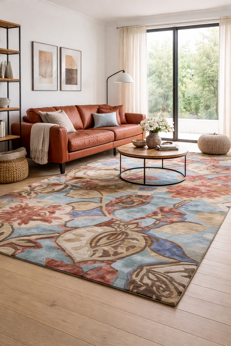 Tappeto di design FloralThreads - Designerteppich