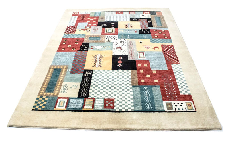 Tappeto Gabbeh - Loribaft Persero - 198 x 150 cm - colorato