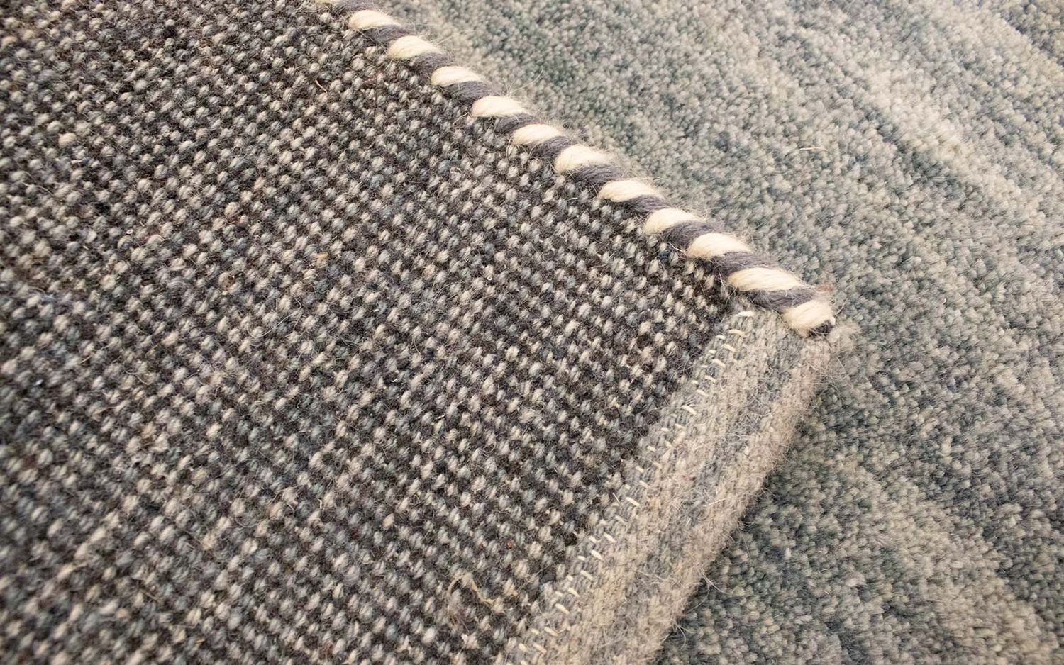 Tappeto Gabbeh - Indus - 90 x 60 cm - grigio chiaro