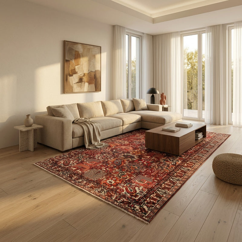 Bakhtiari Tappeto 306x201cm - Tappeto persiano