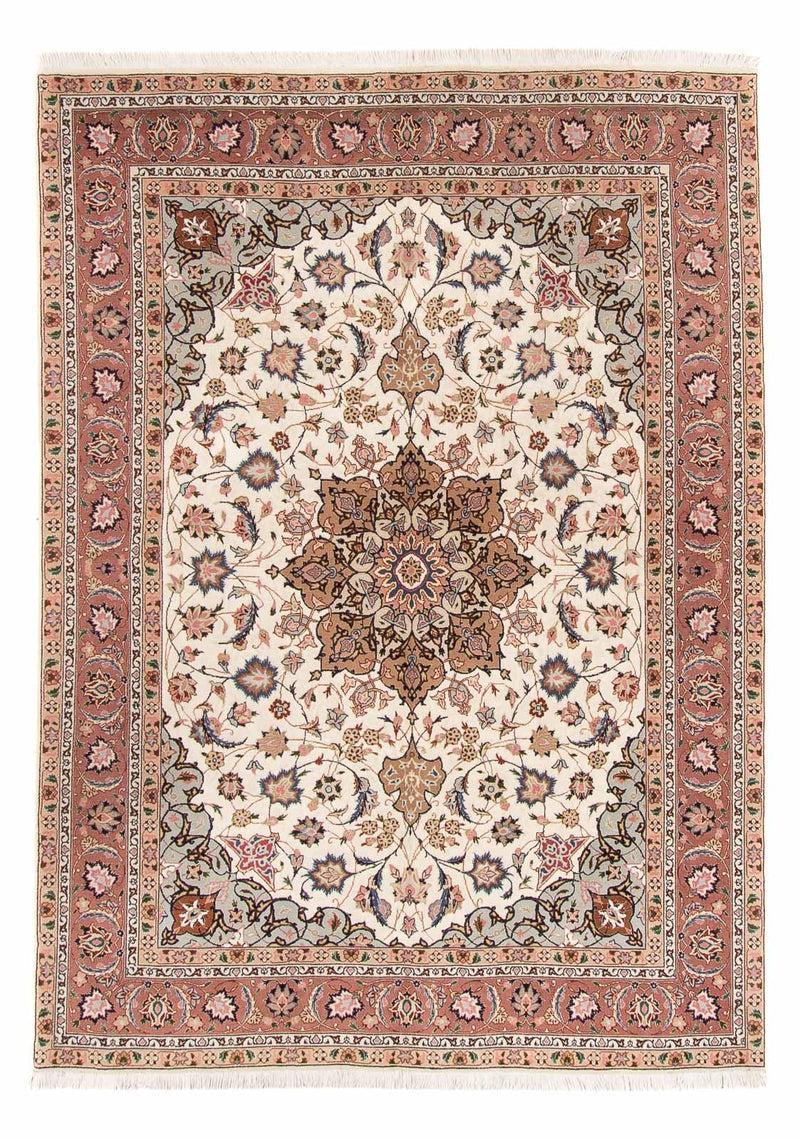 Tappeto Persero - Tabriz - Reale - 214 x 149 cm - crema