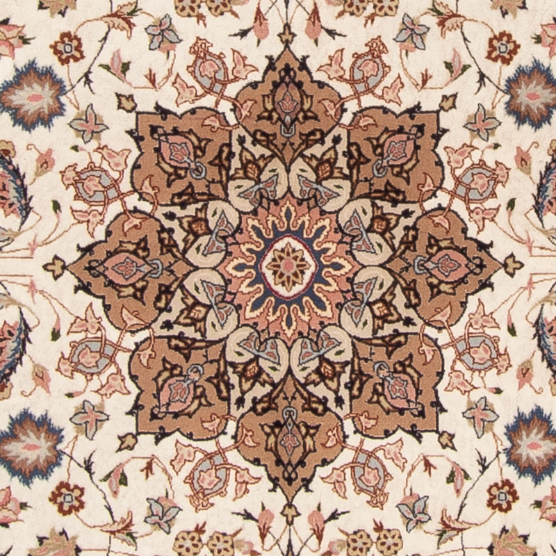 Tappeto Persero - Tabriz - Reale - 214 x 149 cm - crema