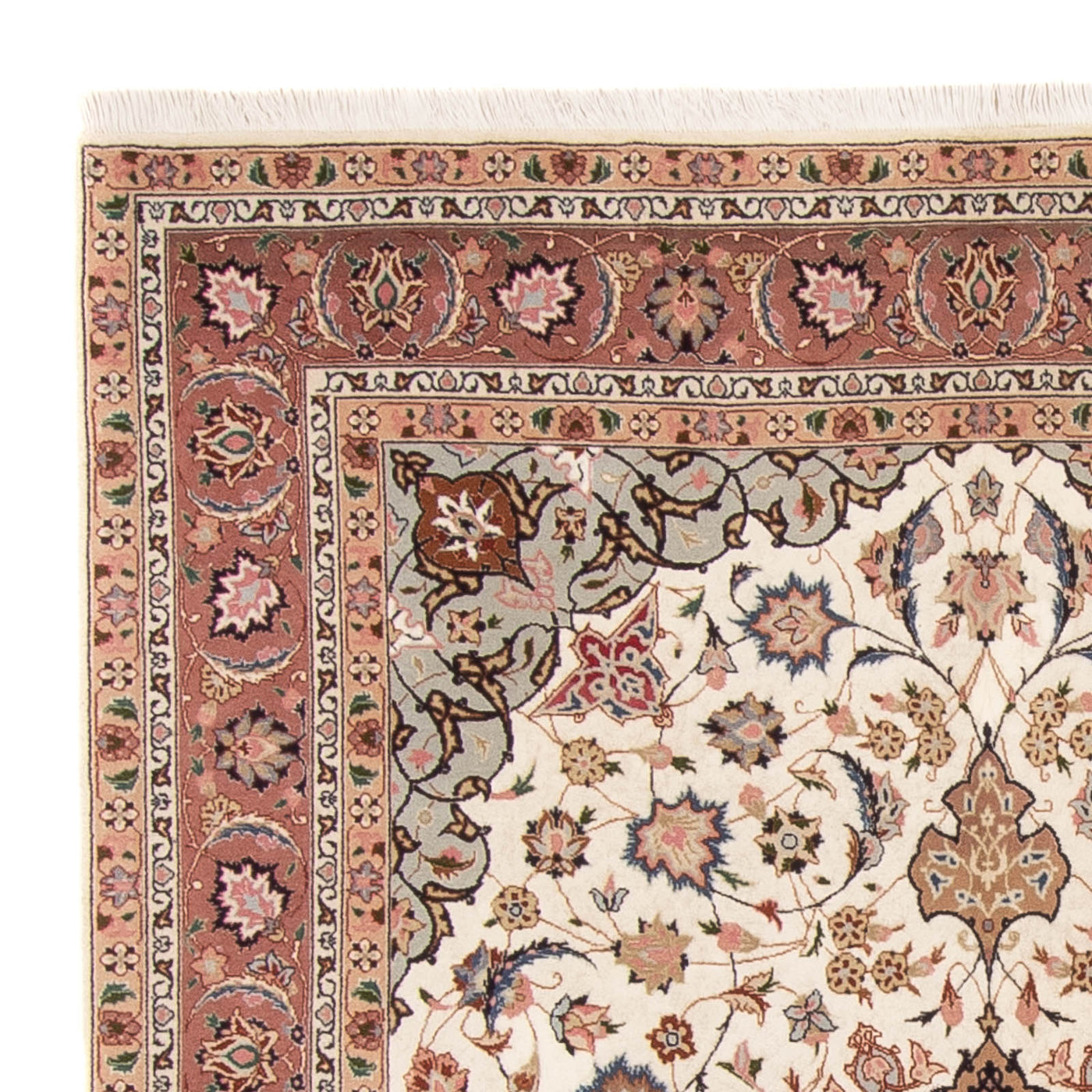 Tabriz - 50 Raj Tappeto 214x149cm - Tappeto persiano
