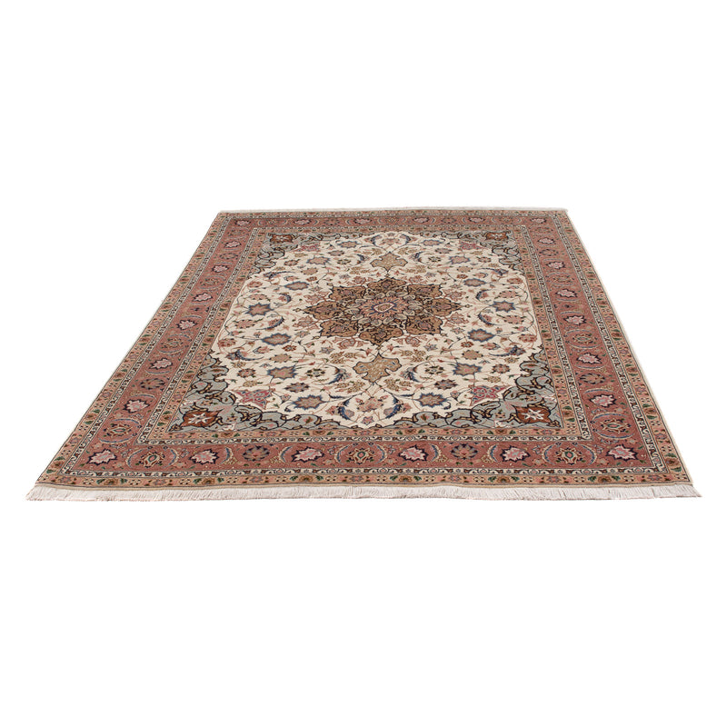 Tappeto Persero - Tabriz - Reale - 214 x 149 cm - crema
