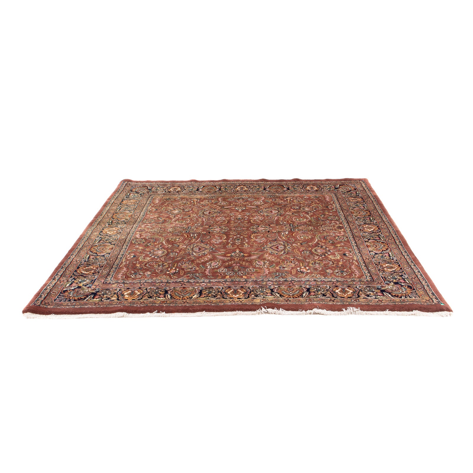Tappeto orientale - Bidjar - Indo quadrato  - 200 x 200 cm - ruggine