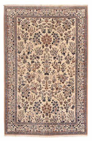 Tappeto di seta - seta cinese - 240 x 156 cm - beige
