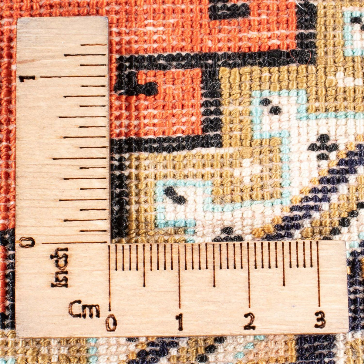 Tappeto di seta - Ghom seta - Premio - 77 x 56 cm - arancione