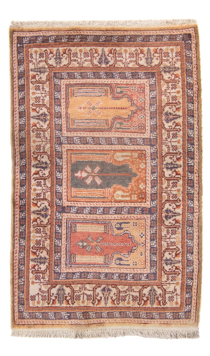 Tappeto di seta - Kayseri - 97 x 61 cm - multicolore