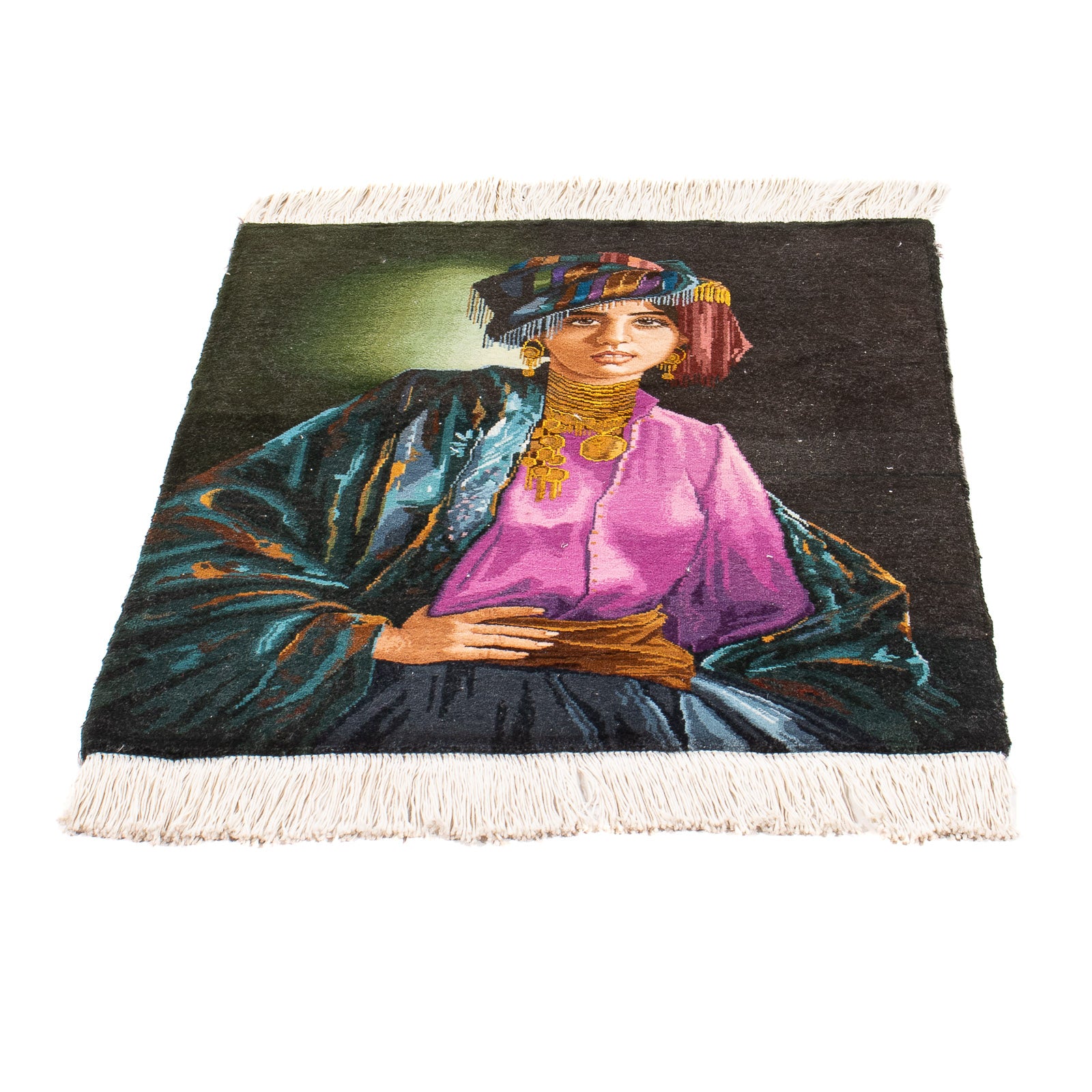Tappeto Persero - Tabriz - 75 x 58 cm - multicolore