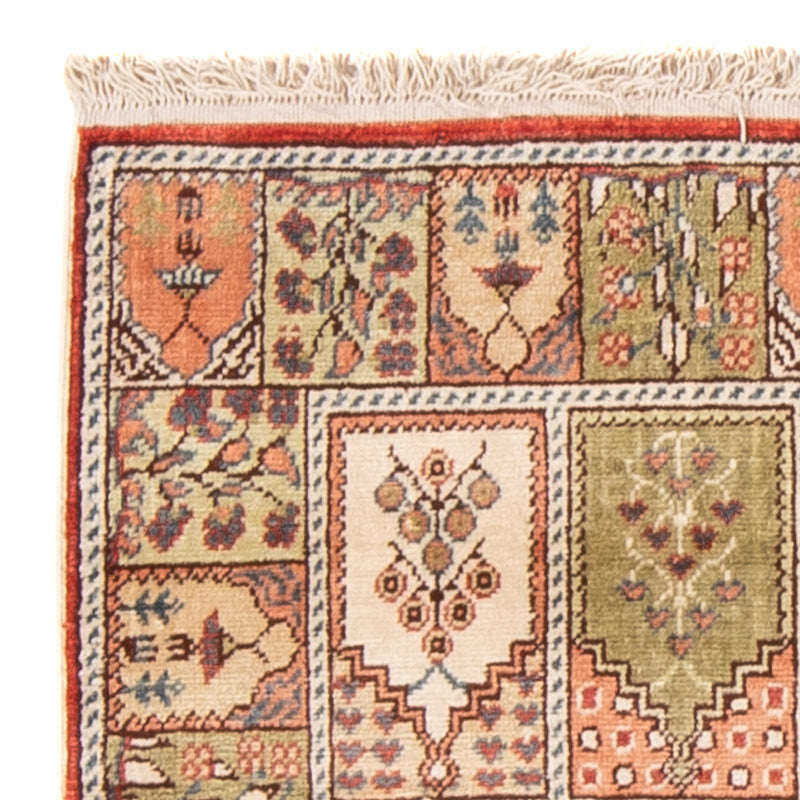 Tappeto orientale - Hereke - 59 x 45 cm - multicolore