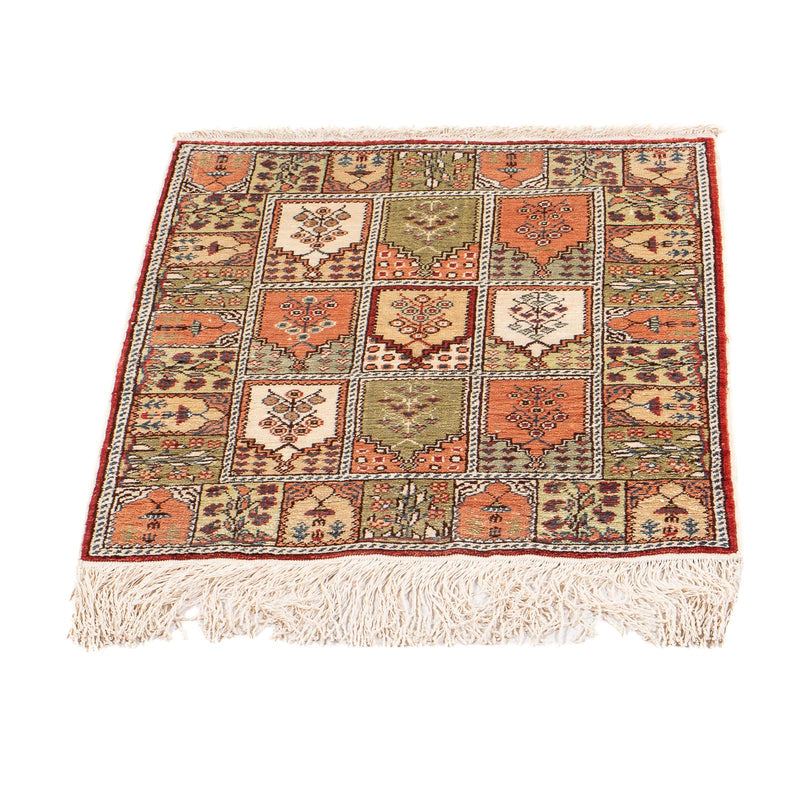 Tappeto orientale - Hereke - 59 x 45 cm - multicolore
