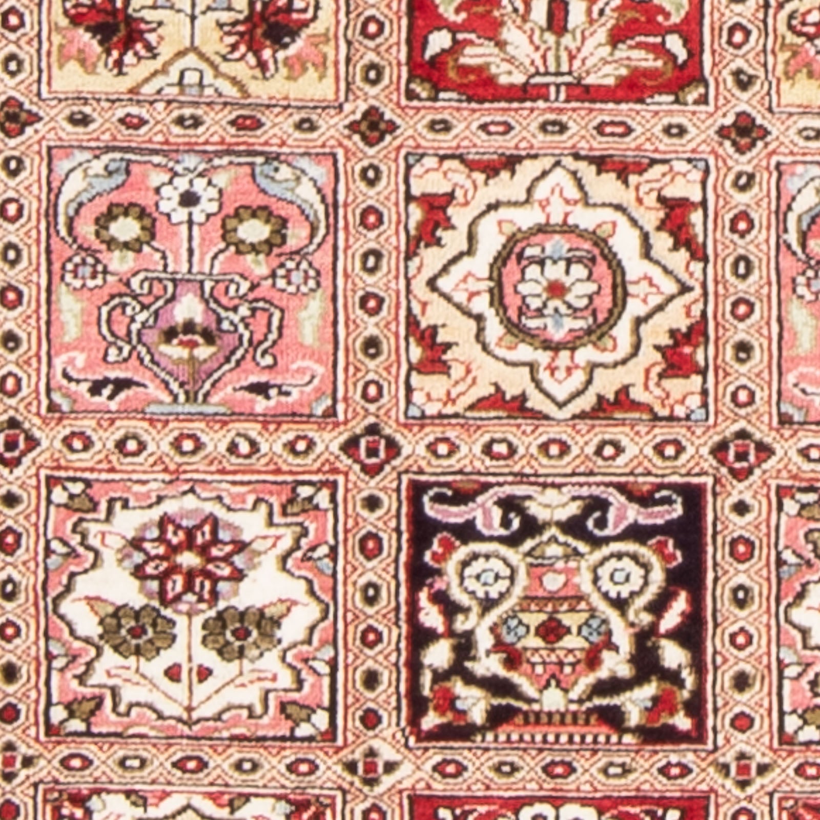 Tappeto di seta - Ghom seta - Premio - 71 x 58 cm - multicolore