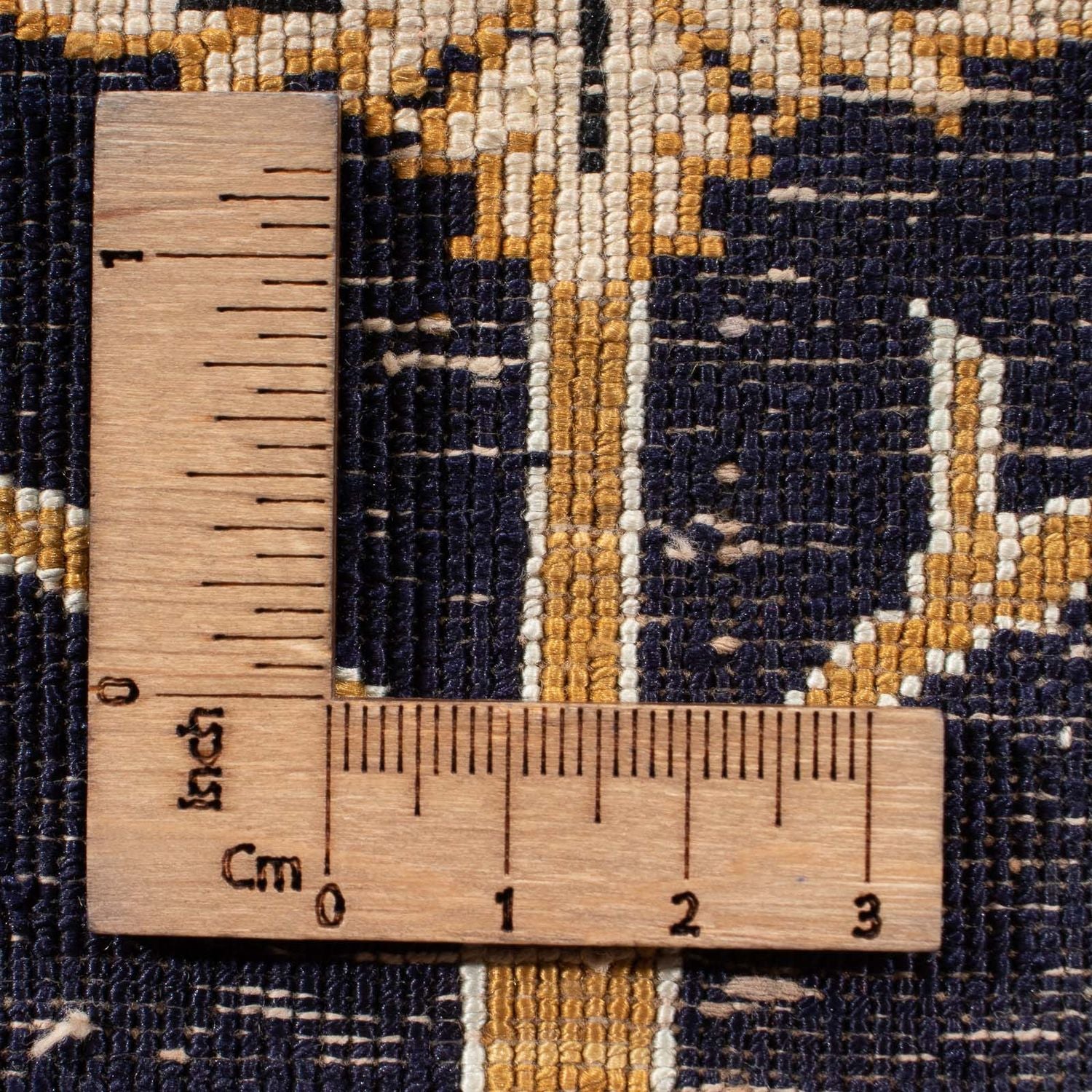 Tappeto di seta - Ghom seta - Premio - 72 x 57 cm - blu scuro