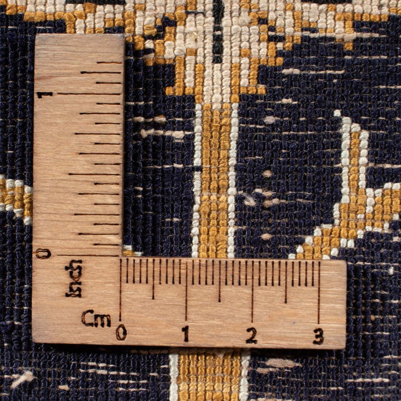 Tappeto di seta - Ghom seta - Premio - 72 x 57 cm - blu scuro