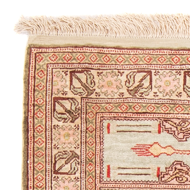 Tappeto orientale - Hereke - 61 x 41 cm - multicolore