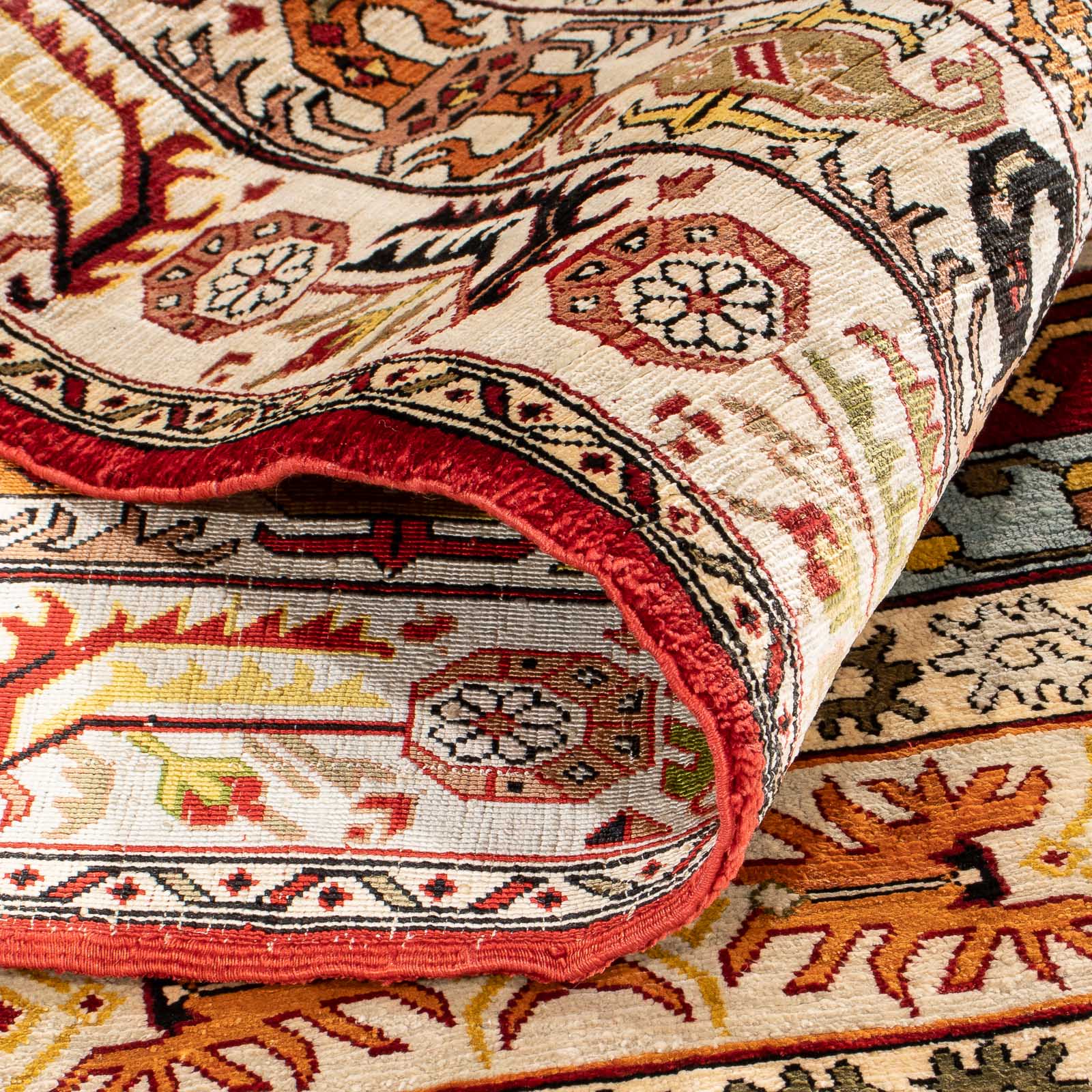 Tappeto orientale - Hereke - 119 x 72 cm - multicolore