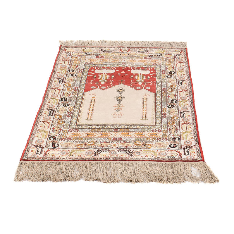Tappeto orientale - Hereke - 119 x 72 cm - multicolore