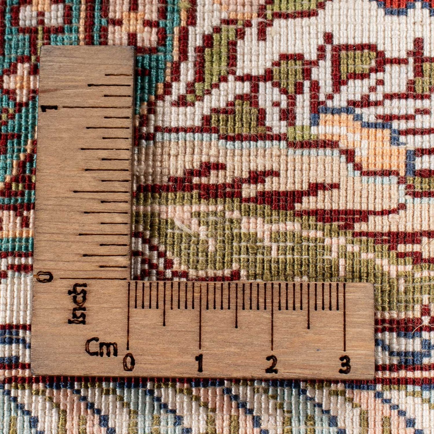 Tappeto orientale - Hereke - 91 x 62 cm - multicolore
