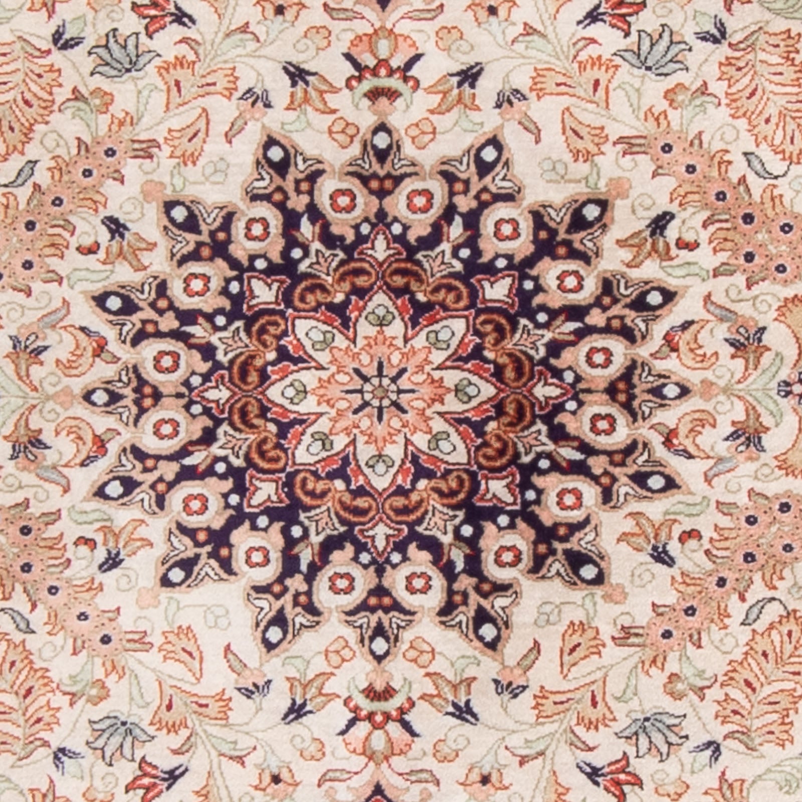 Tappeto di seta - Ghom seta - Premio - 119 x 77 cm - beige