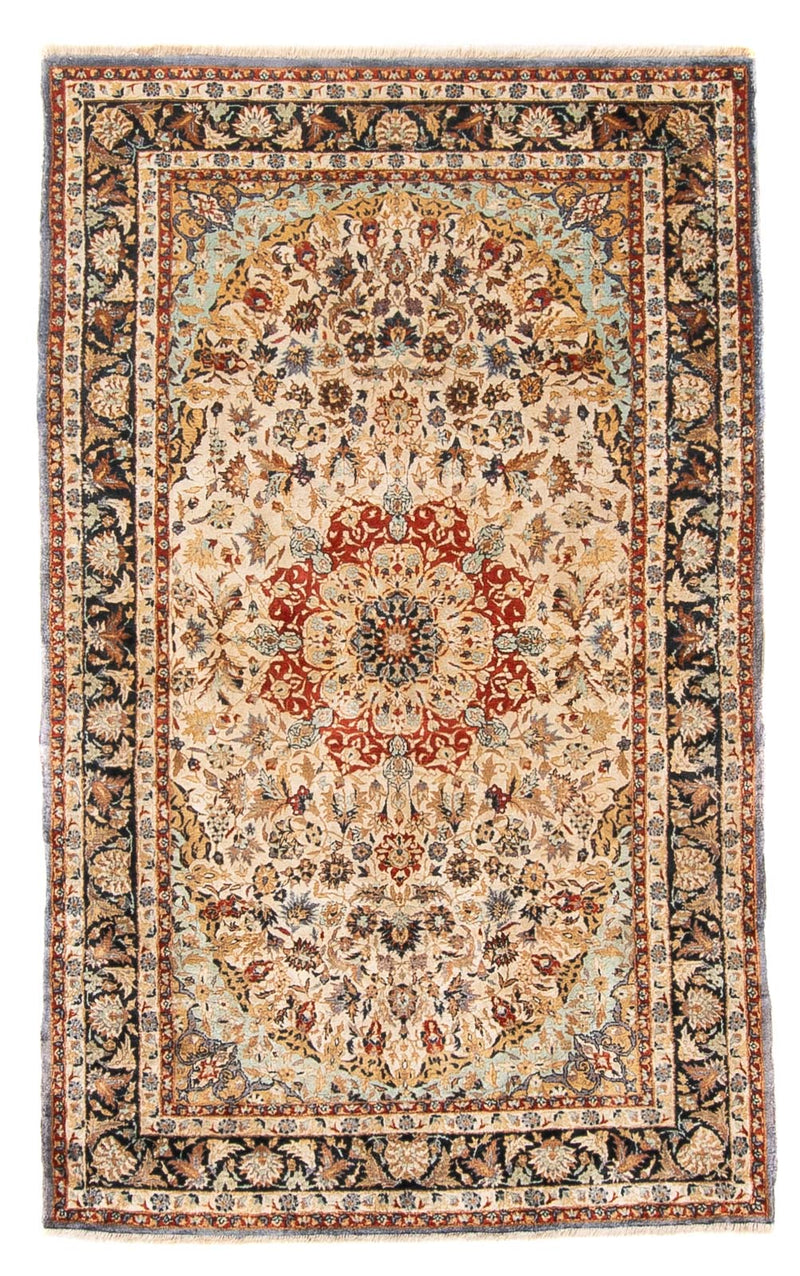 Tappeto di seta - seta cinese - 154 x 94 cm - multicolore