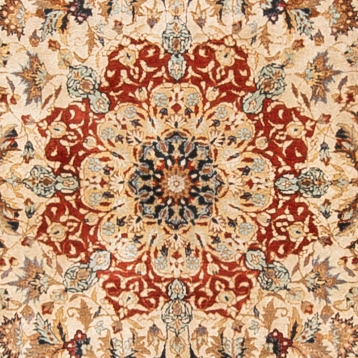 Tappeto di seta - seta cinese - 154 x 94 cm - multicolore