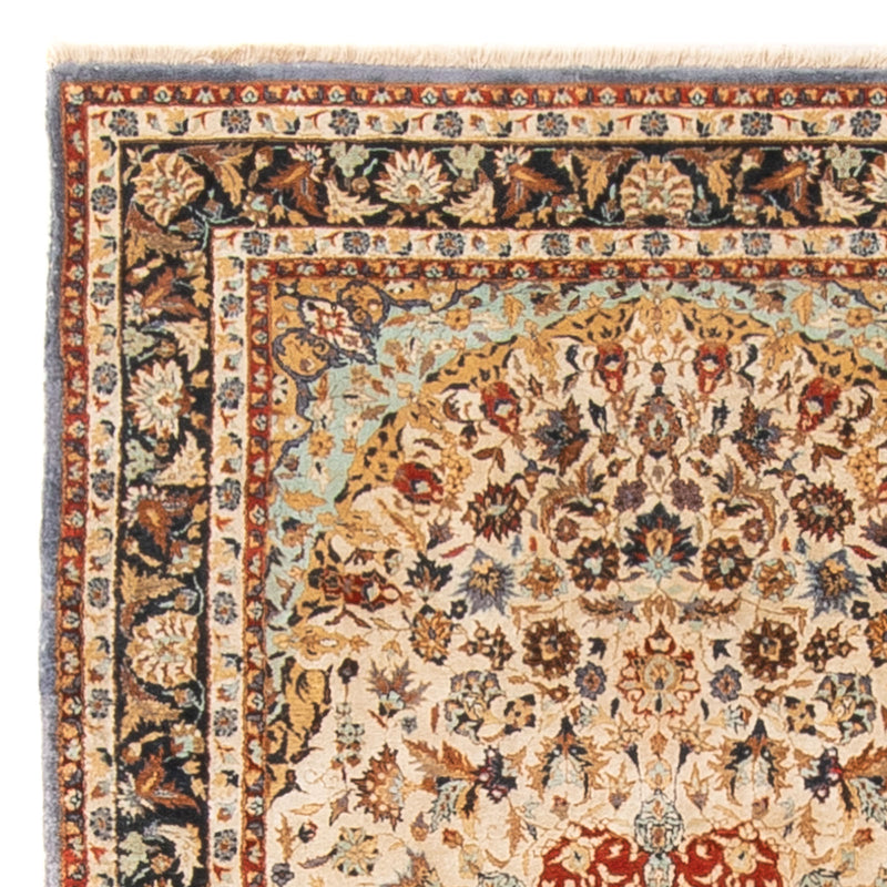 Tappeto di seta - seta cinese - 154 x 94 cm - multicolore