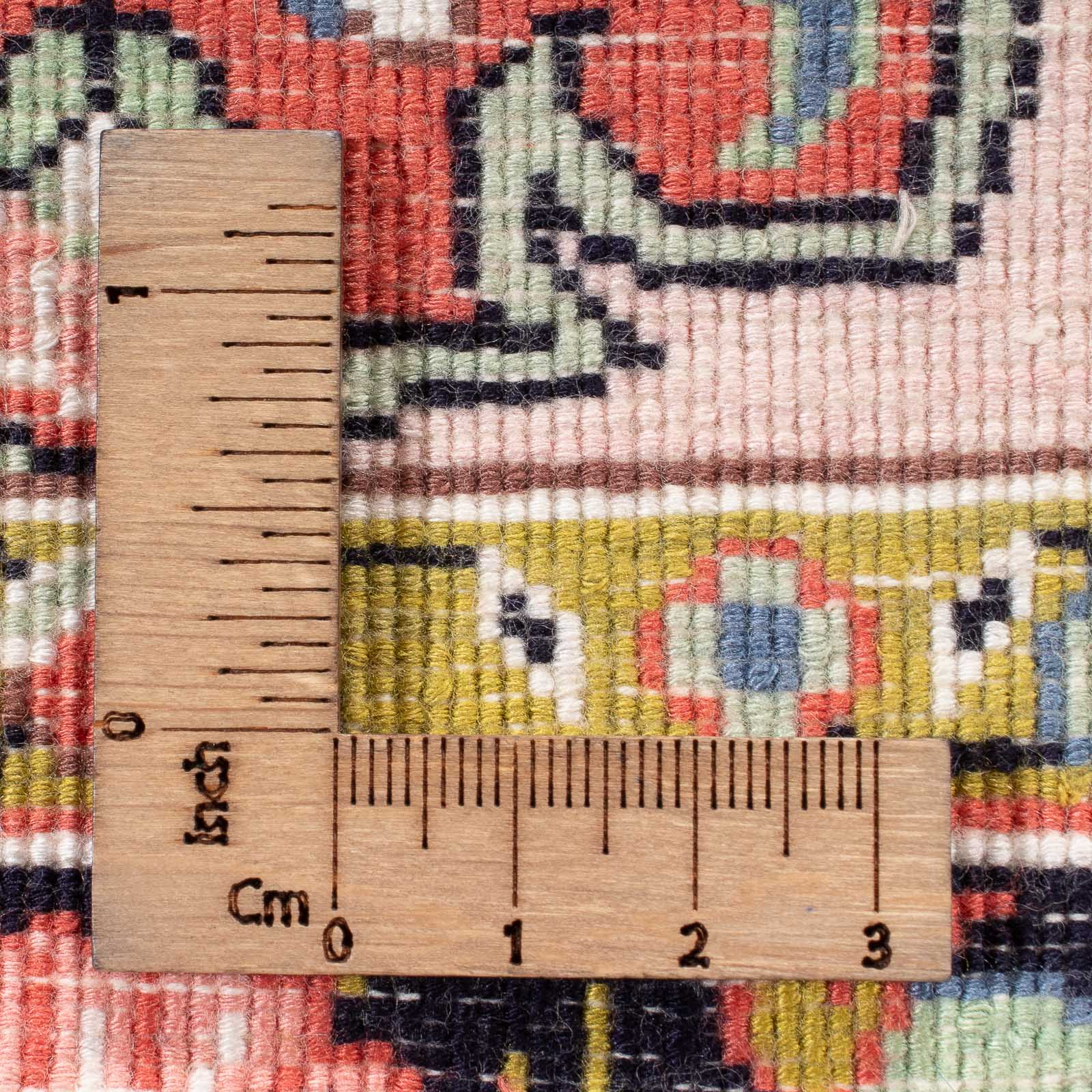 Tappeto di seta - seta cinese - 93 x 62 cm - rosso