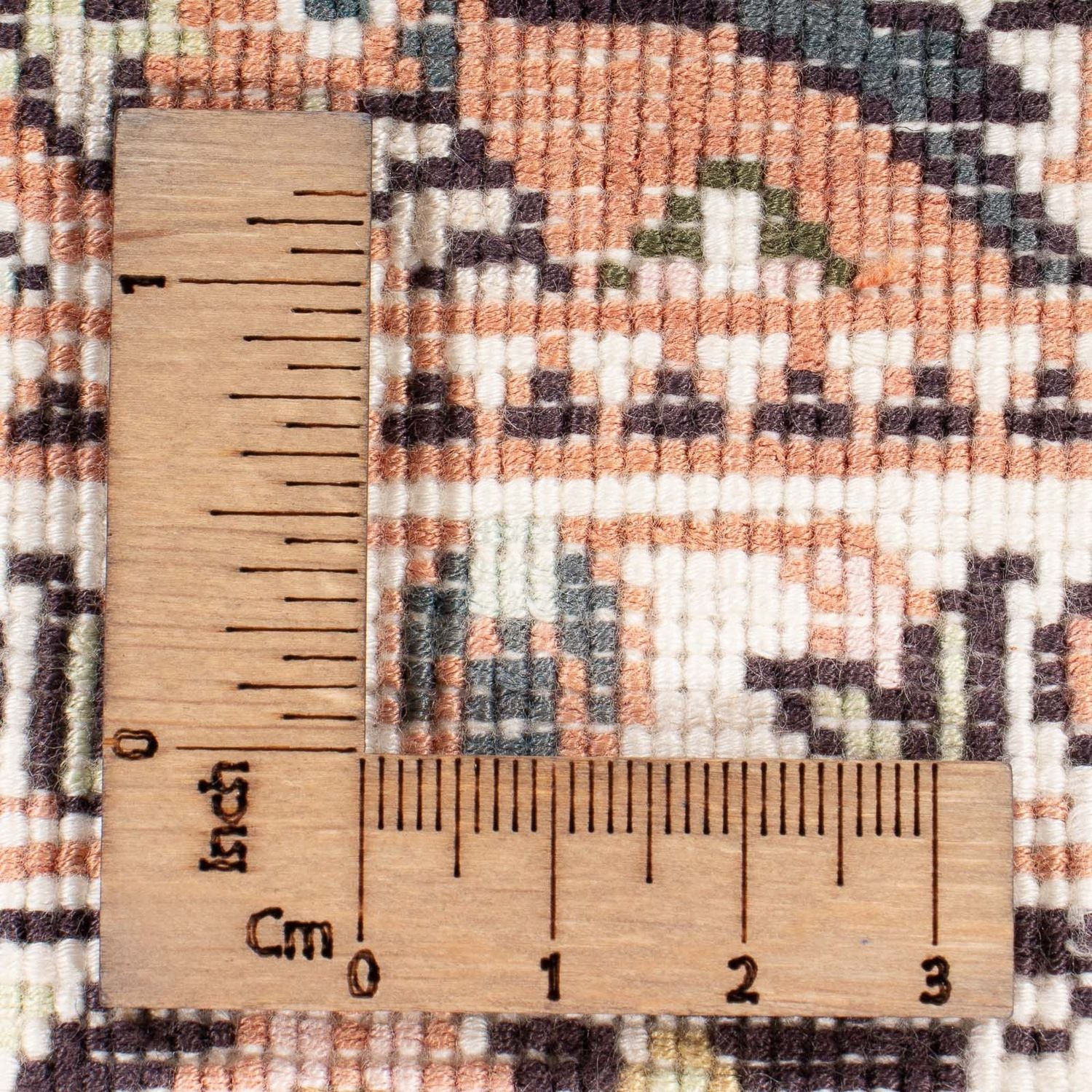 Tappeto di seta - seta cinese - 91 x 63 cm - beige