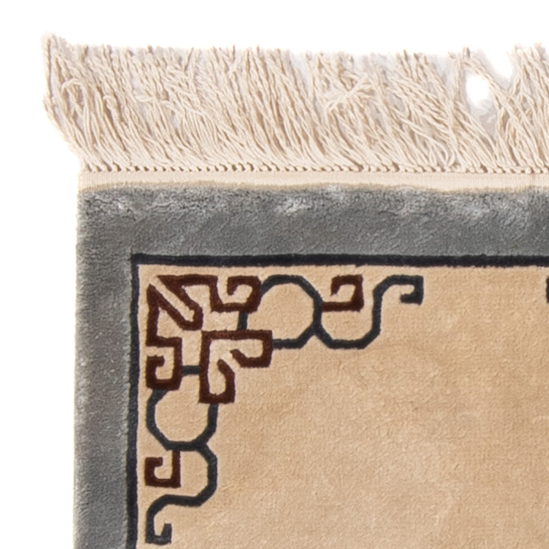 Tappeto cinese - 62 x 46 cm - beige
