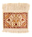 Tappeto orientale - Hereke quadrato  - 17 x 25 cm - beige