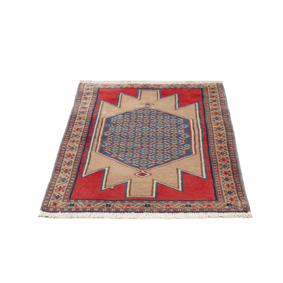Tappeto orientale - 111 x 75 cm - beige