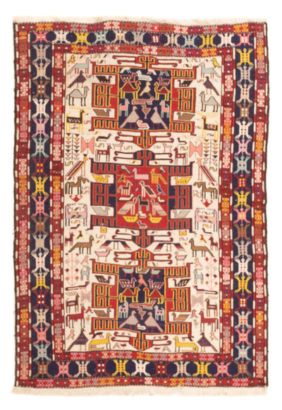 Kilim di seta Tappeto 109x135cm