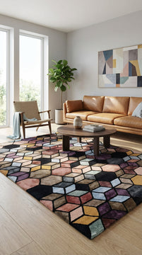 Tappeto di design - PaletteofDreams - rettangolo