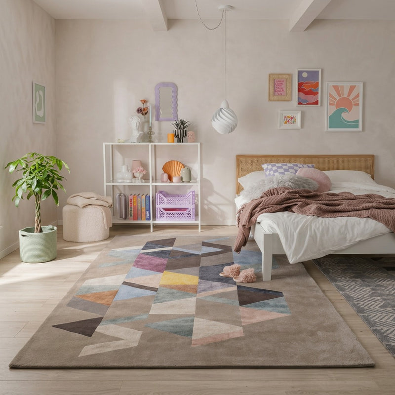 Tappeto di design SpectrumThreads - Designerteppich