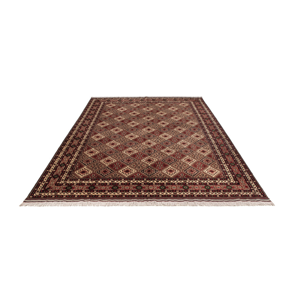 Tappeto afgano - 382 x 290 cm - beige scuro