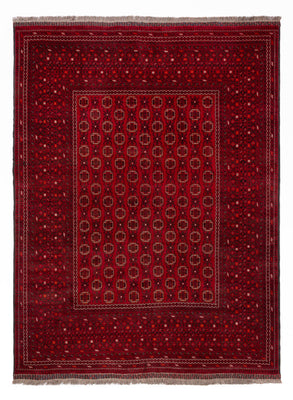 Tappeto afgano - Bukhara - 276 x 200 cm - rosso