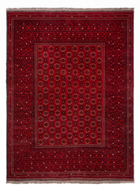 Tappeto afgano - Bukhara - 276 x 200 cm - rosso