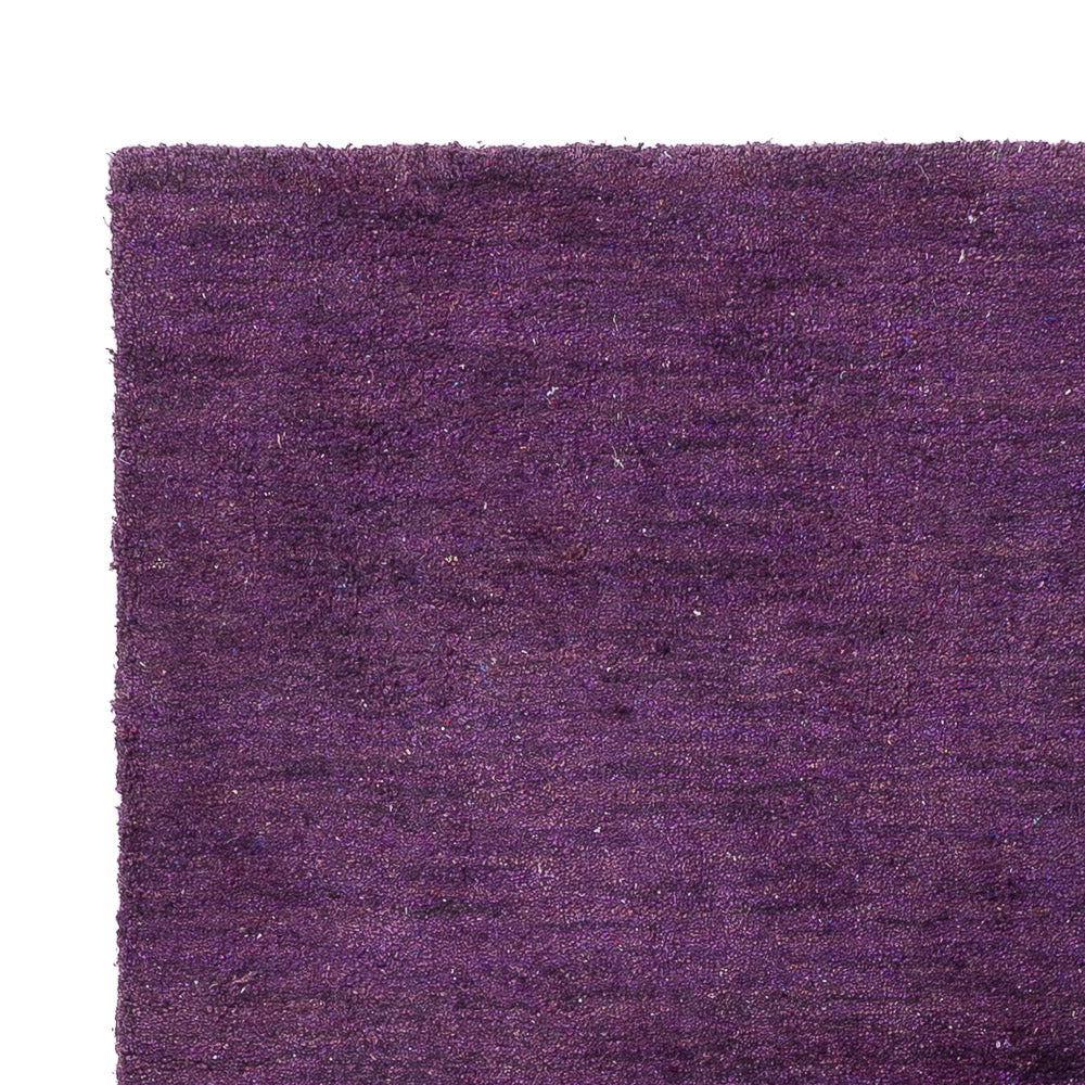 Tappeto Gabbeh - Loribaft Softy - 150 x 90 cm - viola