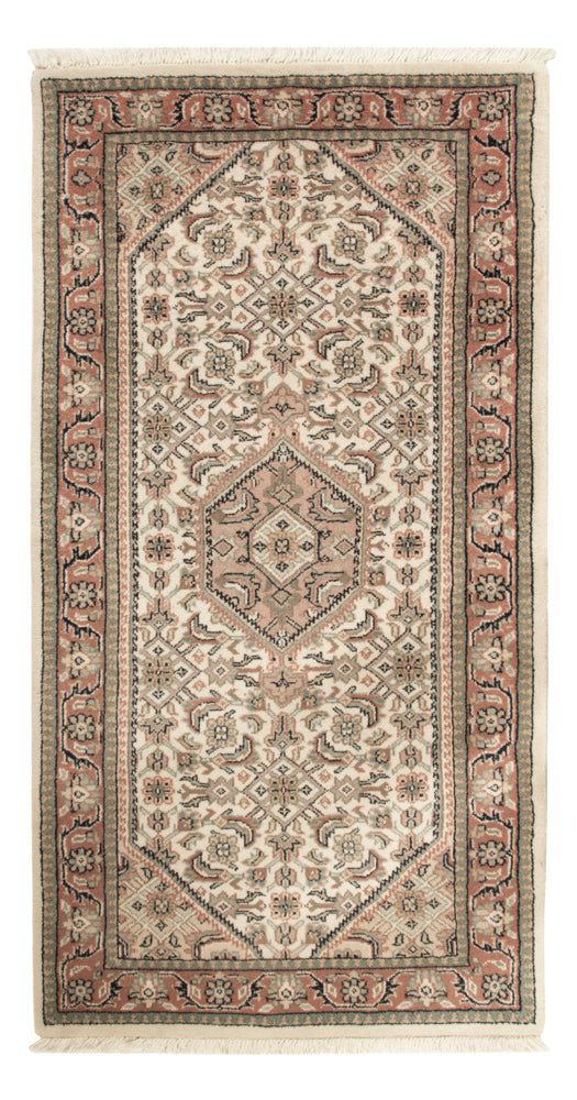 Tappeto orientale - Bidjar - Indo - 140 x 70 cm - beige