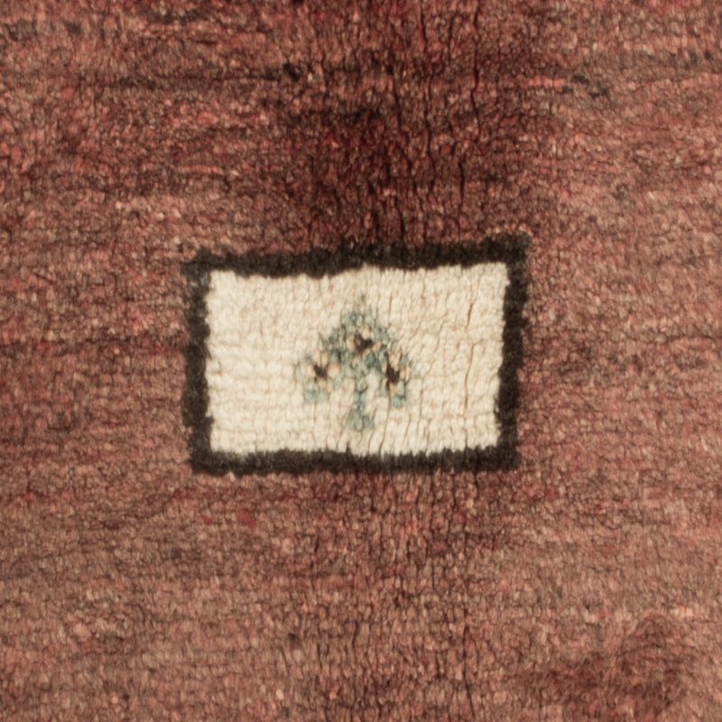 Tappeto Gabbeh - Persero quadrato  - 100 x 93 cm - multicolore