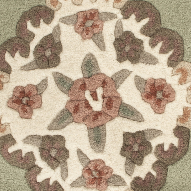 Tappeto cinese rotondo  - 120 x 120 cm - multicolore