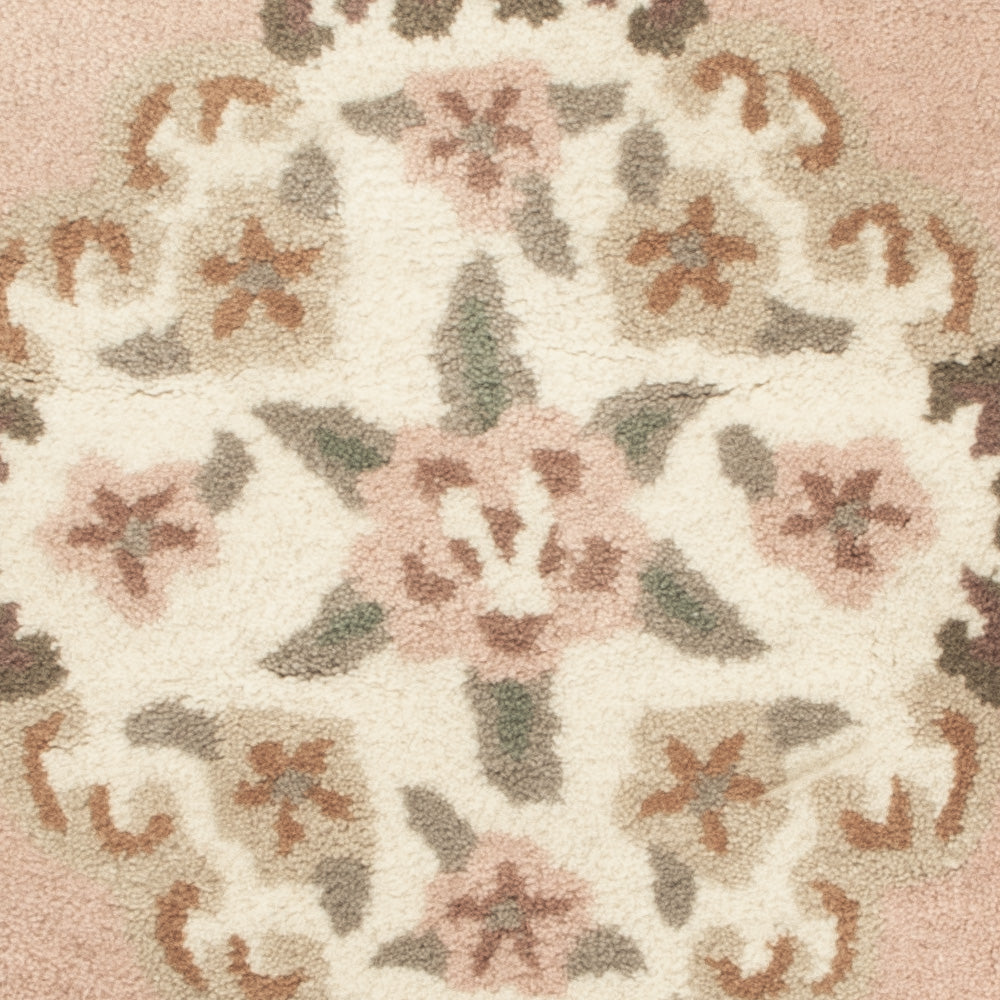 Tappeto cinese rotondo  - 120 x 120 cm - multicolore