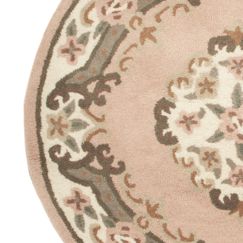 Tappeto cinese rotondo  - 120 x 120 cm - multicolore