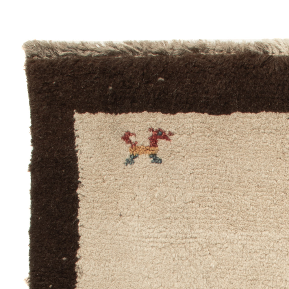 Tappeto Gabbeh - Persero - 85 x 57 cm - beige