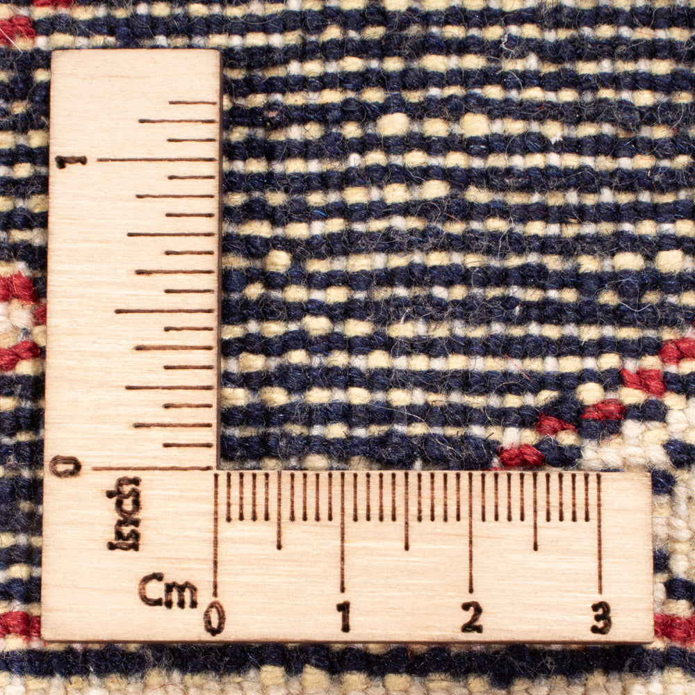 Tappeto Turkaman - 87 x 64 cm - blu scuro