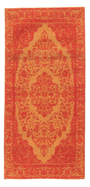 Tappeto corsia Tappeto vintage - 110 x 70 cm - arancione