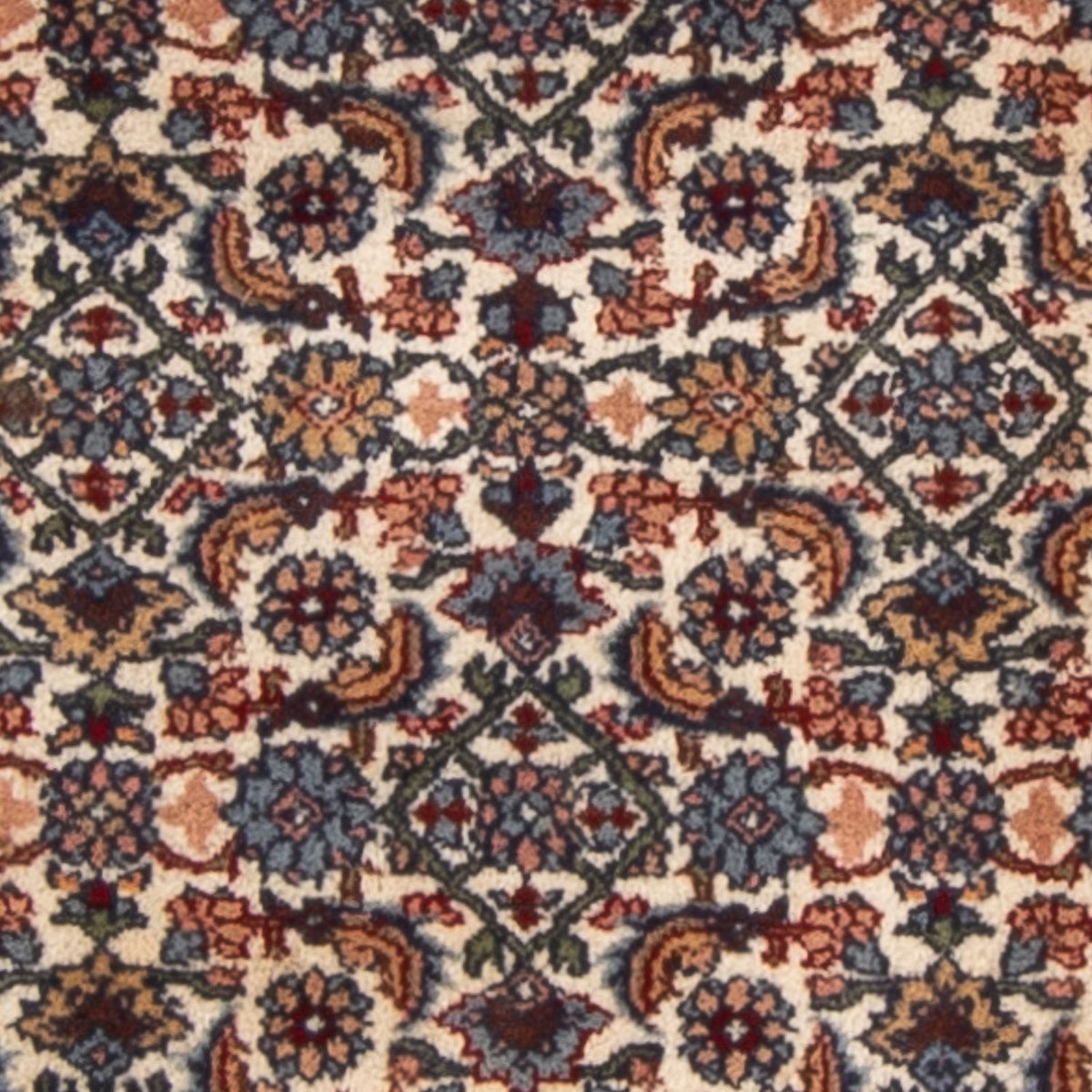 Tappeto orientale - Bidjar - Indo - 160 x 92 cm - turchese