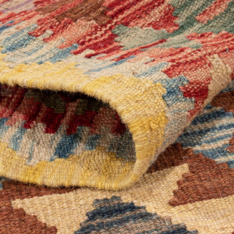 Tappeto corsia Tappeto Kelim - Splash - 196 x 100 cm - multicolore