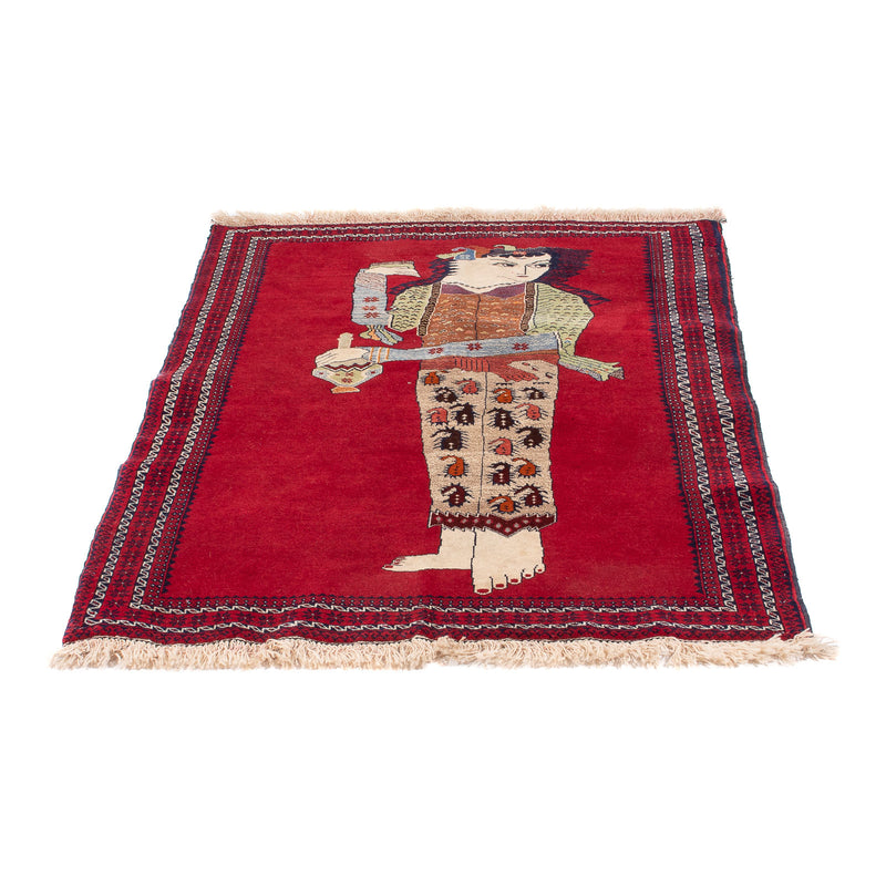 Tappeto Belutsch - 135 x 86 cm - rosso